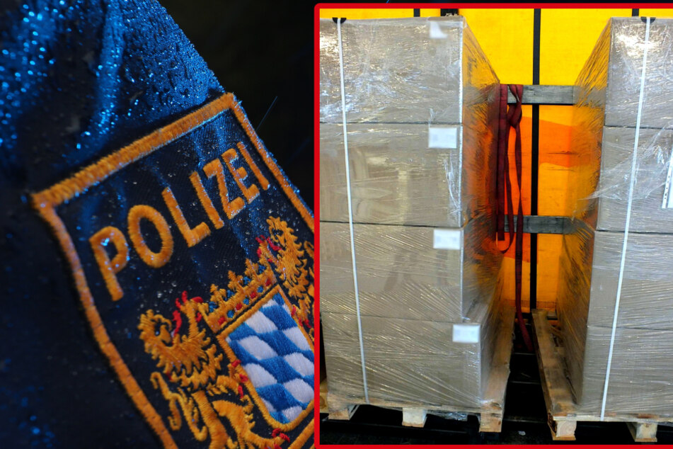 Zwei Tage und Nächte verbrachten die afghanischen Männer offenbar zwischen der Ladung (r.).