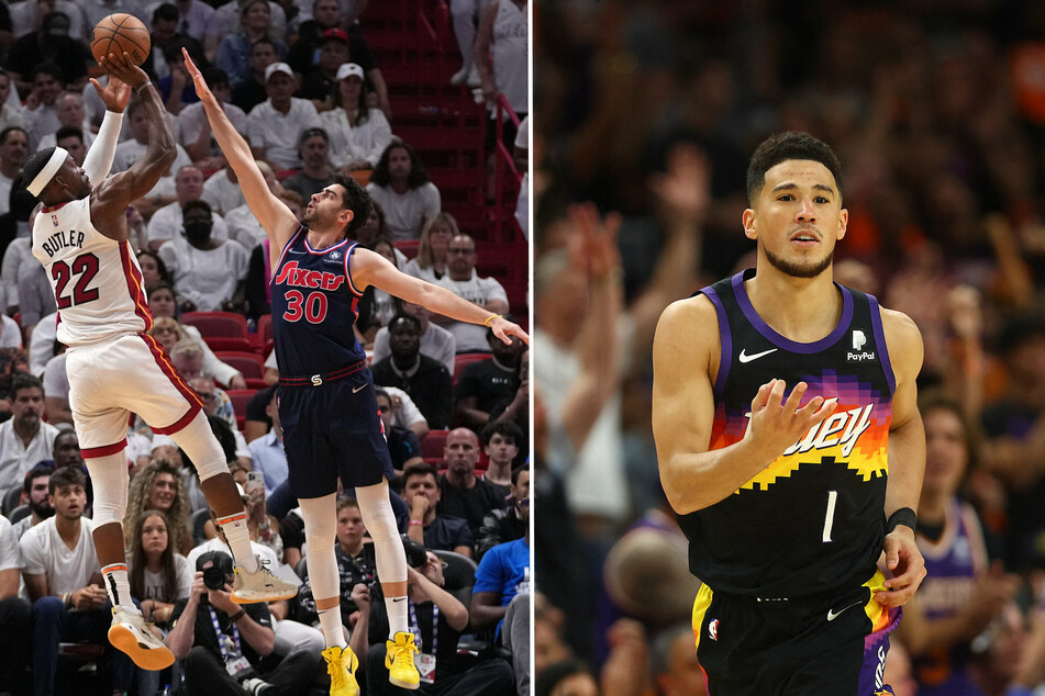 NBA Playoffs: Heat and Suns extend leads after big home wins
