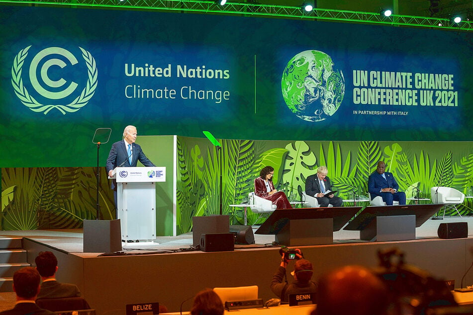 President Biden speaks at second day of COP26 about plans to end deforestation by 2030.