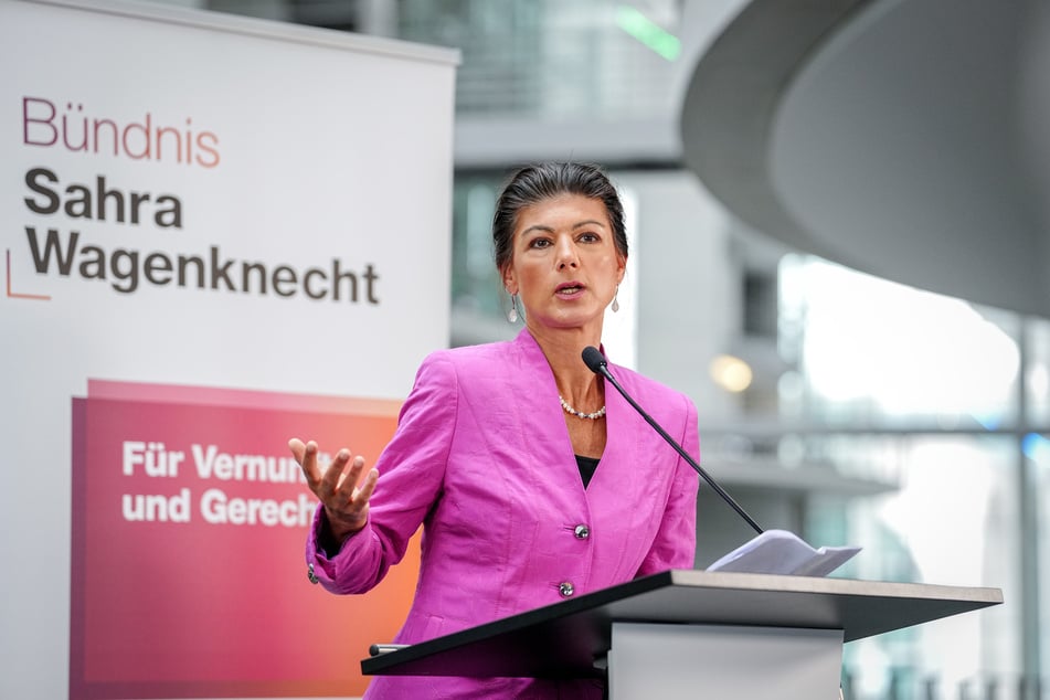 BSW-Chefin Sahra Wagenknecht (55) wünscht sich ein Rentensystem nach österreichischem Vorbild. (Archivbild)