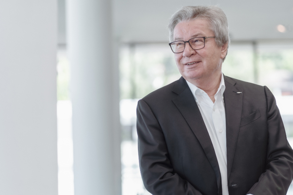 Der Unternehmer Klaus Fischer, Inhaber des Befestigungsspezialisten Fischer.