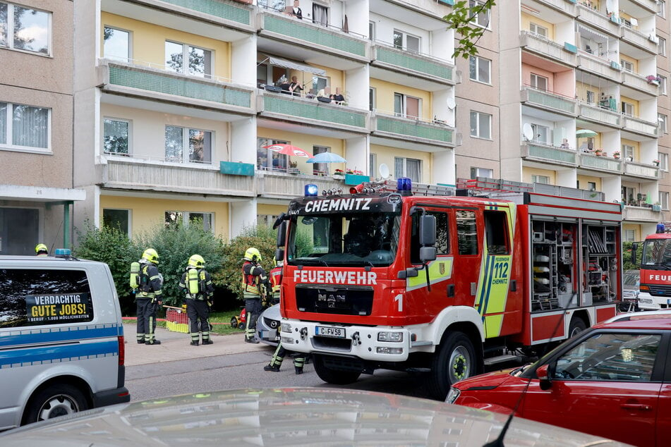Immer wieder muss die Chemnitzer Feuerwehr in die Straße "Am Harthwald" ausrücken.