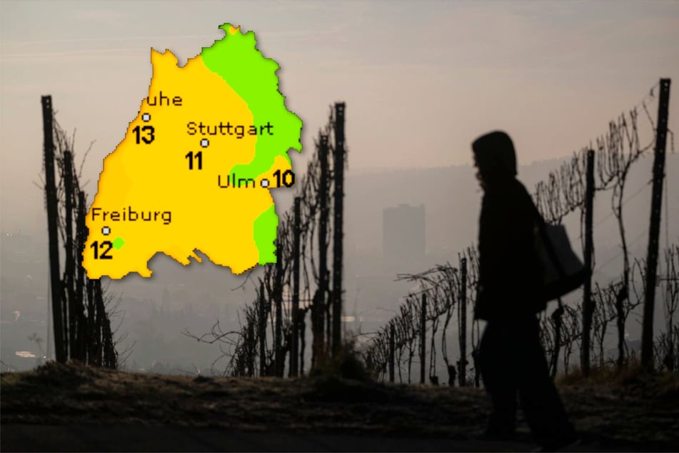 Der Blick auf die aktuelle Wetterkarte für Samstag zeigt, dass es am Wochenende noch einmal mild werden kann.