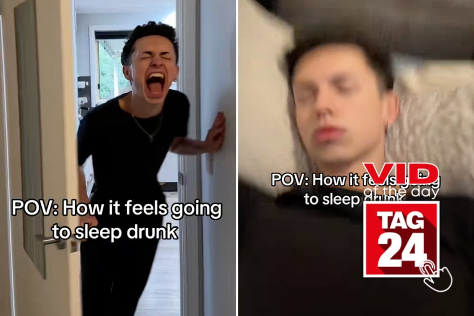 viral videos: Viral Video of the Day for February 22, 2026: Man shows how it feels falling asleep drunk in hilarious POV