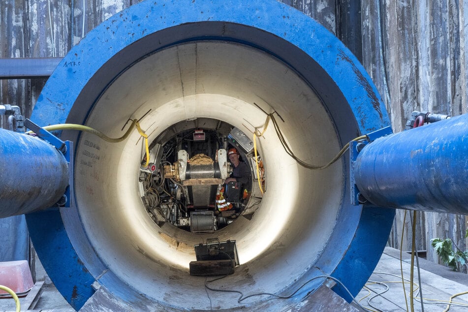 Der Industriesammler Nord dient zukünftig als zentrale Abwasser-Trasse für die Chip-Industrie im Dresdner Norden.