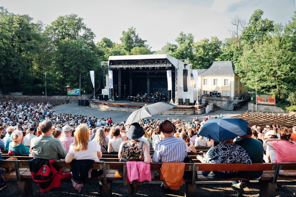 Im Großen Garten stehen auch 2024 zahlreiche Musiker auf der Freilichtbühne.