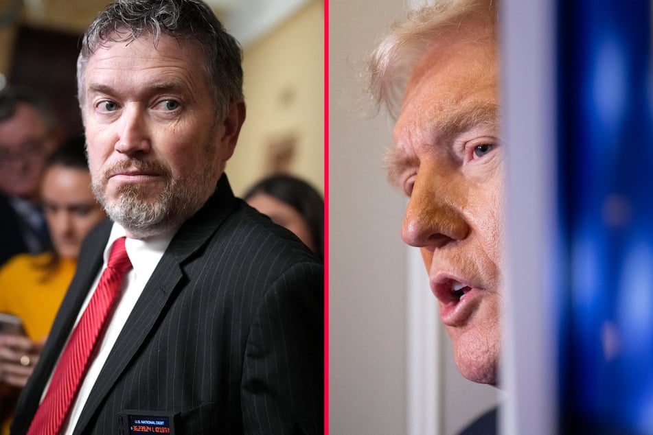 Trump threatens to go after Republican Thomas Massie's congressional seat amid funding bill dispute