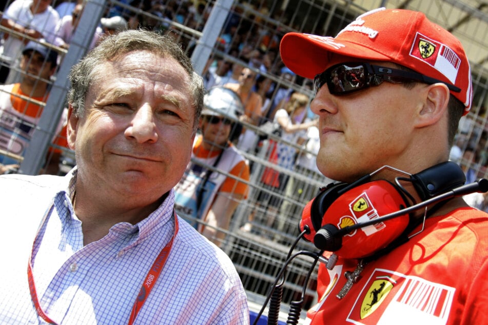 Viele Jahre arbeiteten Ex-Ferrari-Teamchef Jean Todt und Michael Schumacher zusammen.