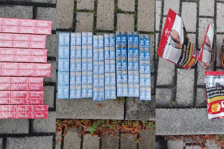 Selbst das ungeschulte Auge erkennt: Hier war nicht etwa ein Kettenraucher, sondern ein Schmuggler am Werk.