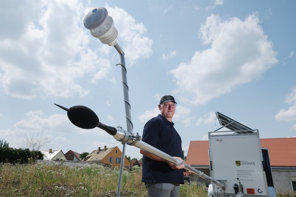 Jörg Puchmüller ist der Fluglärmschutzbeauftragte des Landes Sachsen.