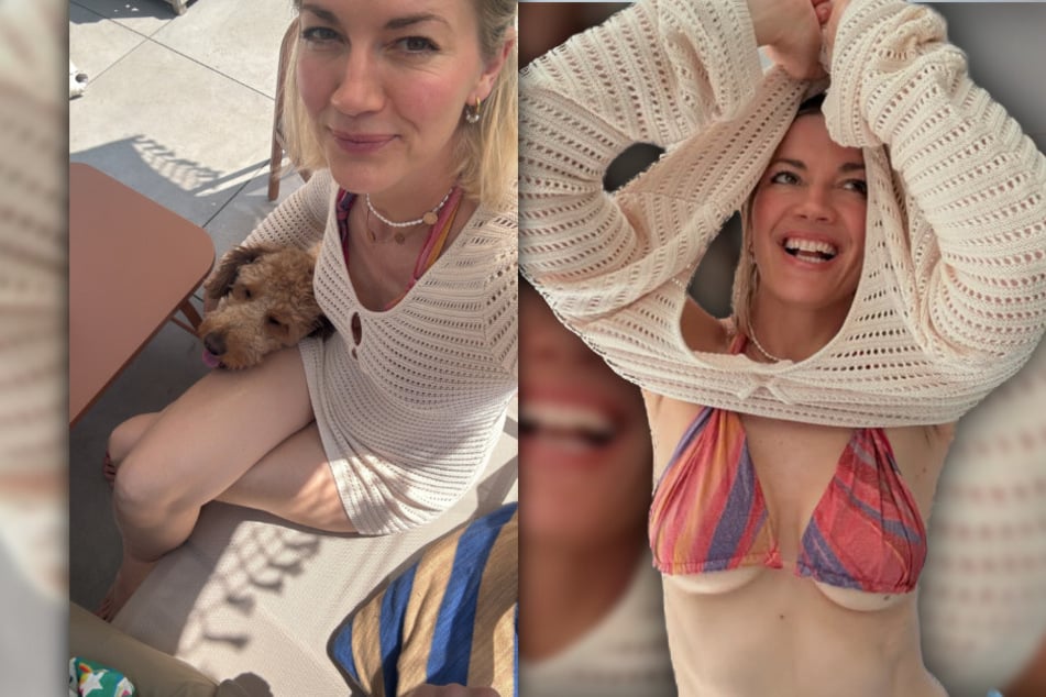 Nina Bott wird für freizügiges Bikini-Foto angefeindet und wehrt sich