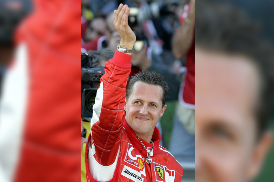2006 war Michael Schumacher (54) das letzte Mal komplett in Rot zu sehen.