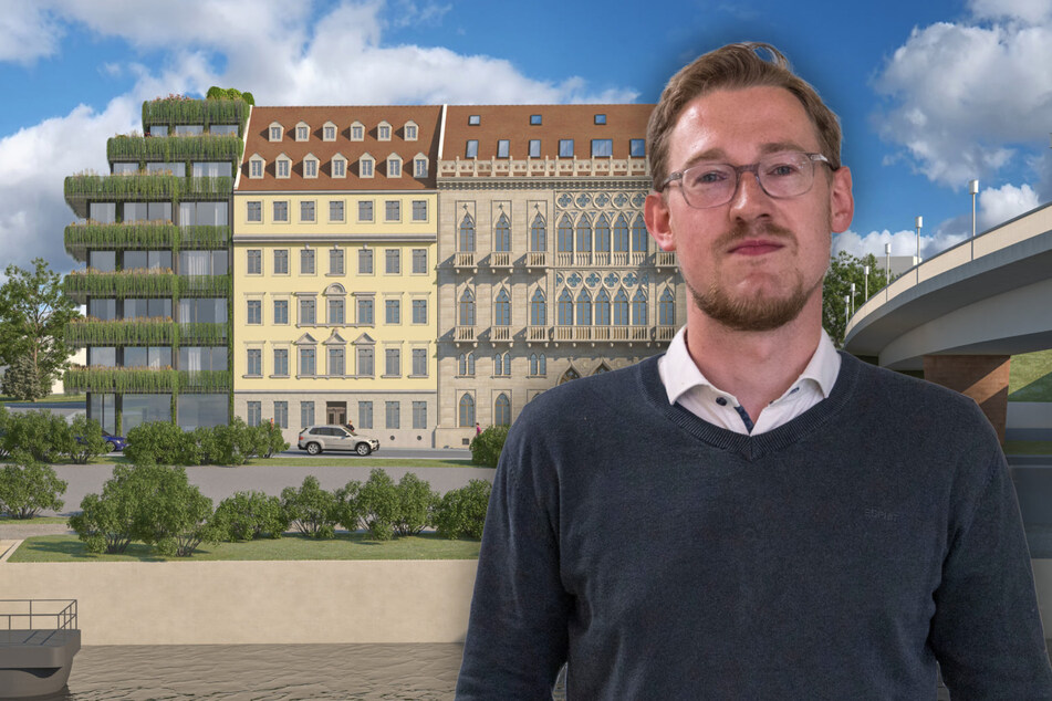 Denkmalfans schlagen Alarm: Breite Carolabrücke würde vieles "verbauen"