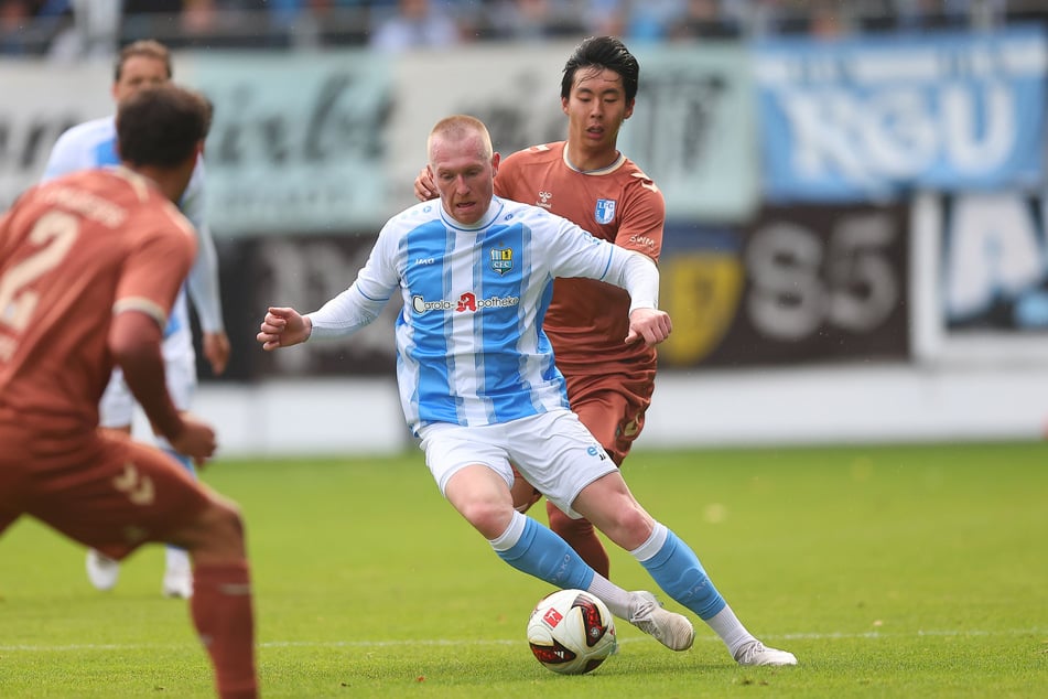 Ron Berlinski (32) musste mit seiner Mannschaft eine Niederlage gegen den 1. FC Magdeburg II. einstecken.