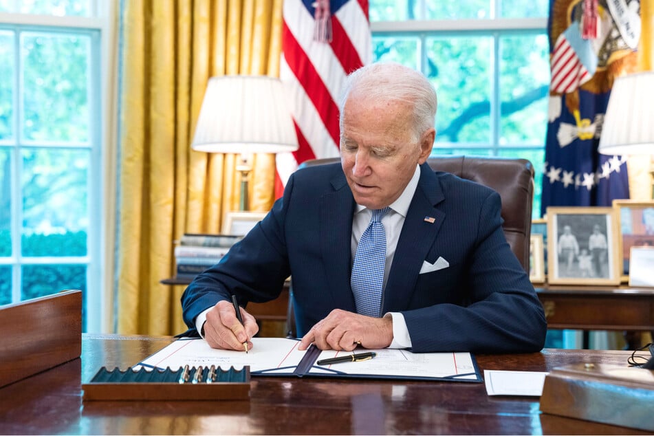 Joe Biden signed a bill pushed forth by Congress on Monday that officially ends the national emergency response to Covid-19.