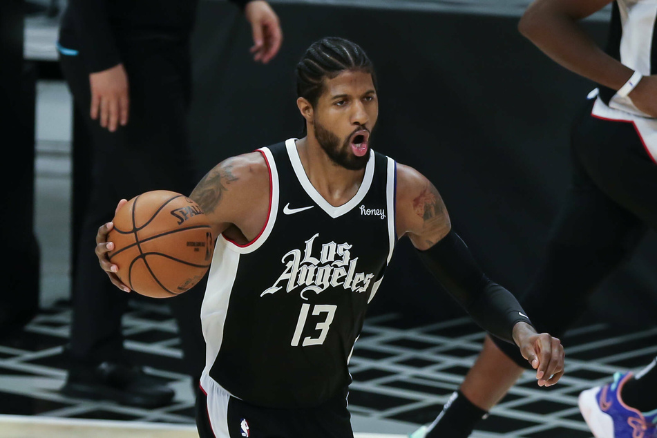 LA Clippers guard Paul George was just 4-for-17 shooting from the field in the loss against Utah.