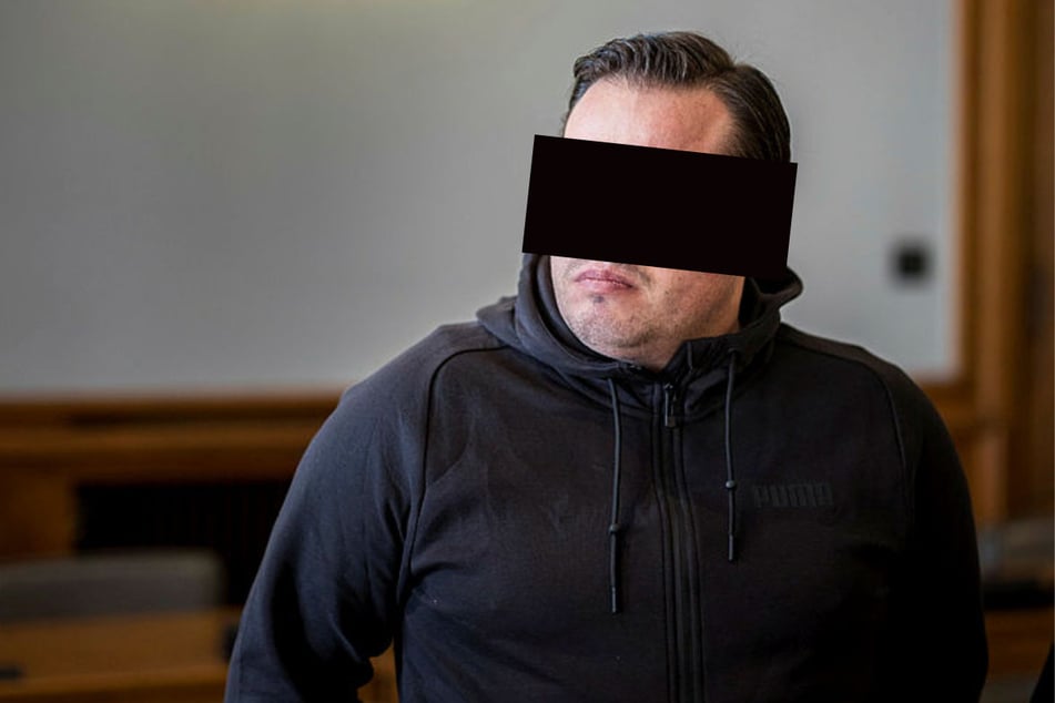 Hatte bislang geschwiegen: Marcus K. (41) schilderte heute erstmals das Geschehen aus seiner Sicht und stellte sich dabei als Opfer dar. Demnach wurde er von seiner ehemaligen Lebensgefährtin mit dem Messer angegriffen.