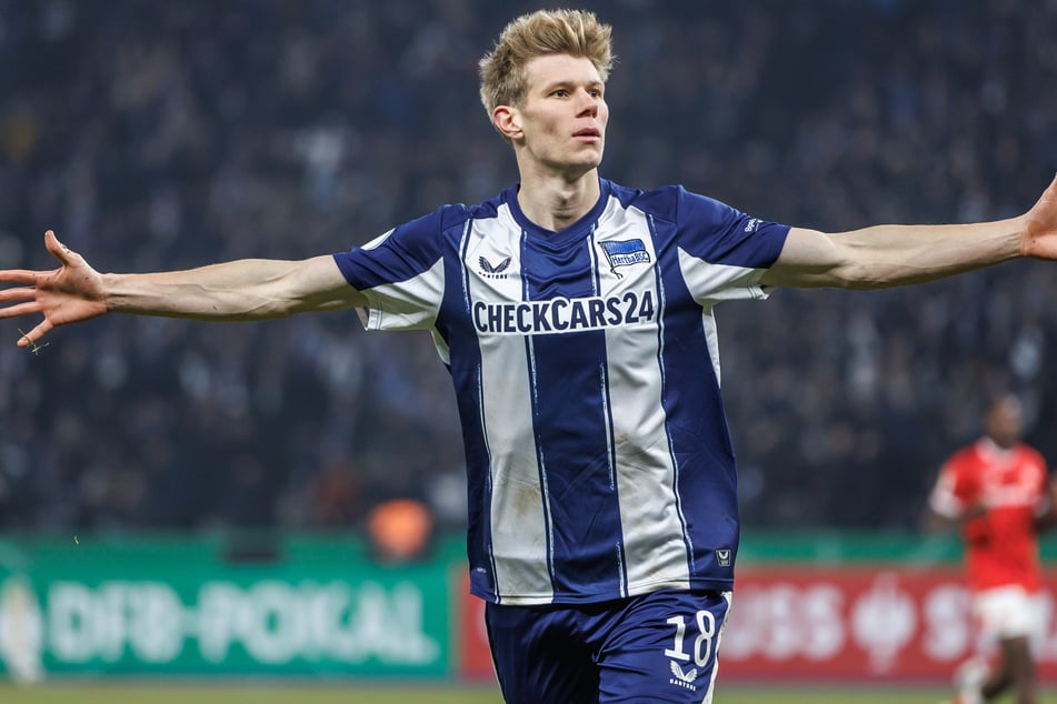 Luca Schuler (26) ist Herthas derzeit erfolgreichster Angreifer.