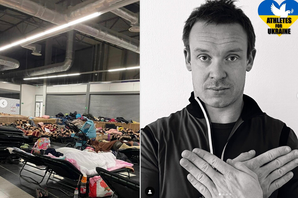 Auf Instagram teilte Felix Loch (32) seine Eindrücke aus der Krisenregion.