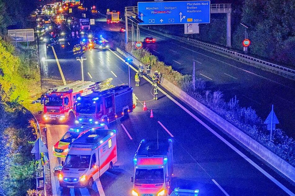 Der Unfall sorgte für ein Großaufgebot der Einsatzkräfte.