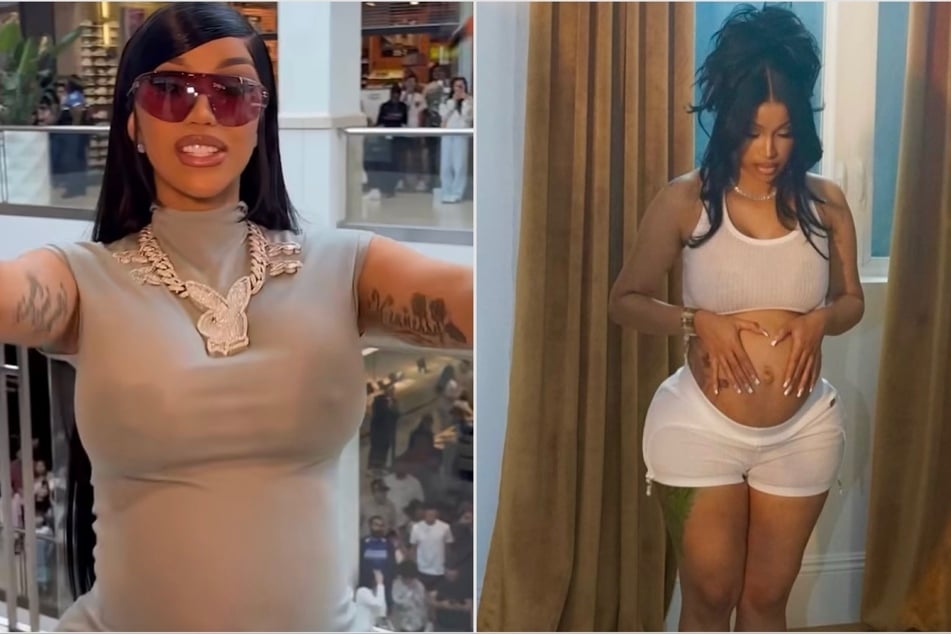 Cardi B (pictured) responded to The Read host Crissle West's viral remarks about her fourth pregnancy and career.