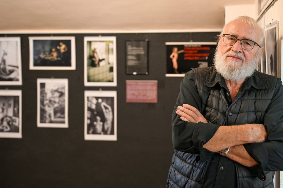 Zum 6. Mal zeigt "aktfotoARTdresden"-Gründer Volkmar Fritzsche (84) zeitgenössische Aktfotokunst.