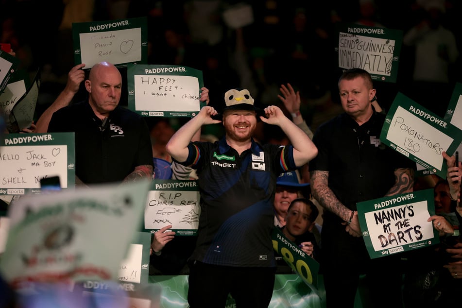 Justin Hood (32) sorgte bei der WM für gute Laune.