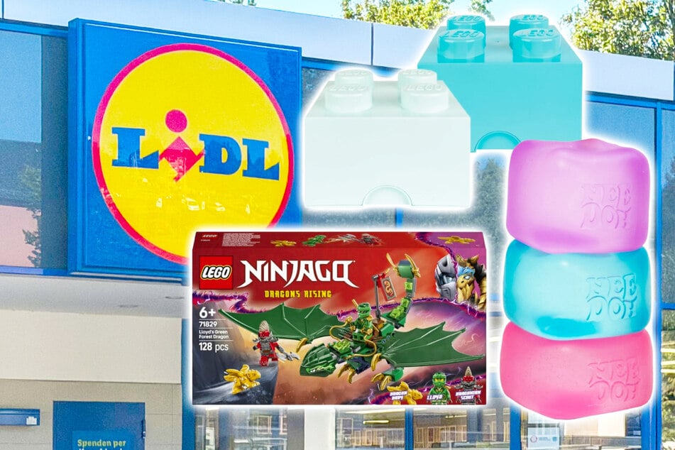 Bei Lidl gibt's ab Montag (17.8.) Lego und Needoh