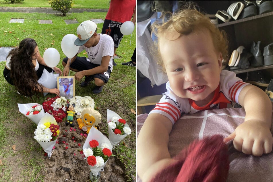 Der kleine Dante (†1) erstickte infolge zweier Gegenstände – welche es waren, wird derzeit geprüft.