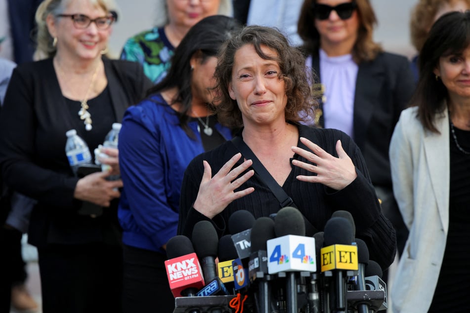 Lyle and Erik's cousin Anamaria Baralt (c.) advocated for the brothers' release, saying they "deserve a second chance at life."