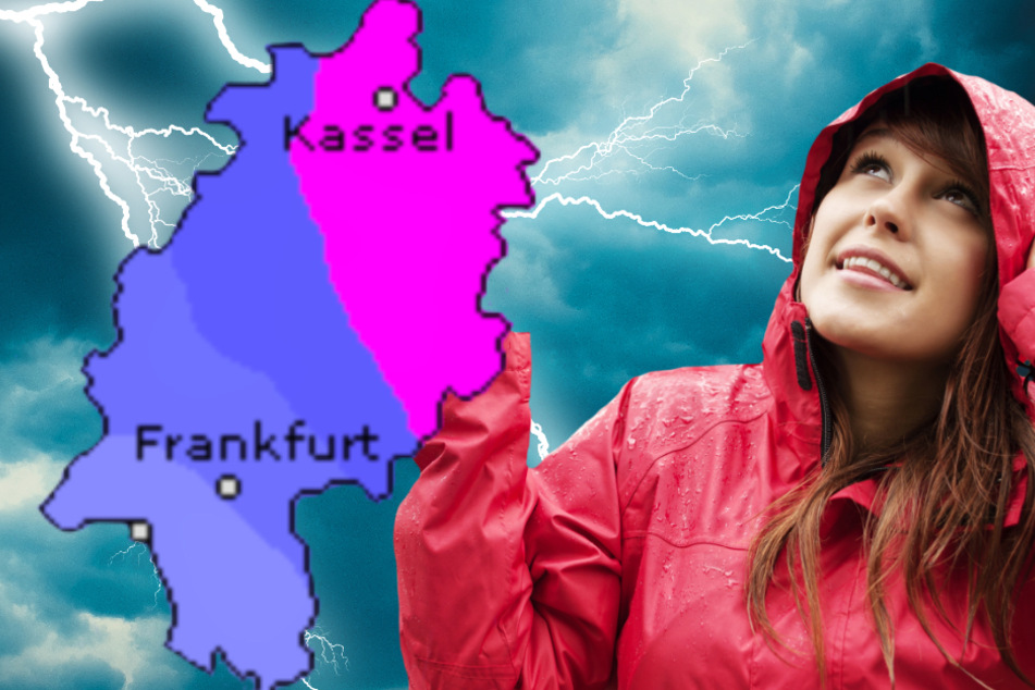 Auch der Dienst Wetteronline.de (Grafik für Sonntag) warnt vor hohen Niederschlagsmengen in Hessen.