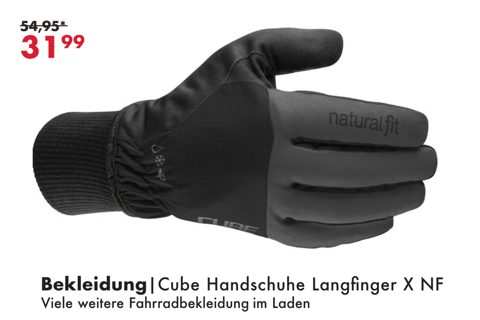 Cube Handschuhe Winter Langfinger X NF