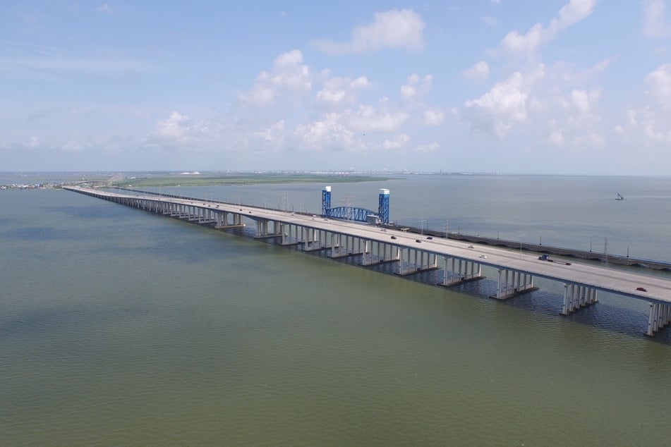 A Mexican Navy plane on a medical transport mission crashed into the waters of Galveston Bay, killing at least five people.