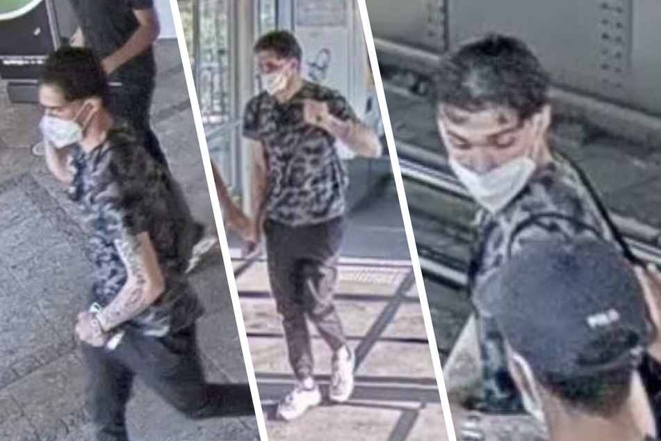 Berlin: Polizei bittet um Hilfe: Wer kennt den tätowierten Smartphone-Dieb?