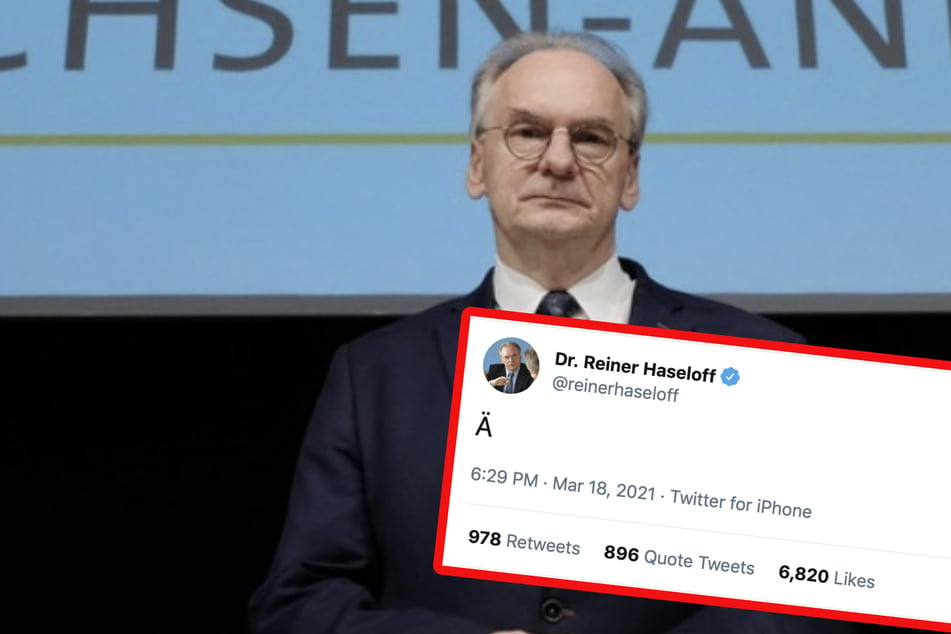 "Ä" - Sachsen-Anhalts MP Haseloff bekommt tausende Likes für kuriosen Tweet