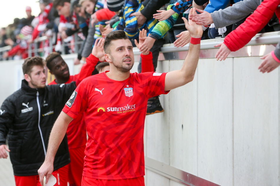 Davy Frick (31) will den Zwickauer Fans unbedingt zum ersten Mal den Sachsenpokal schenken.