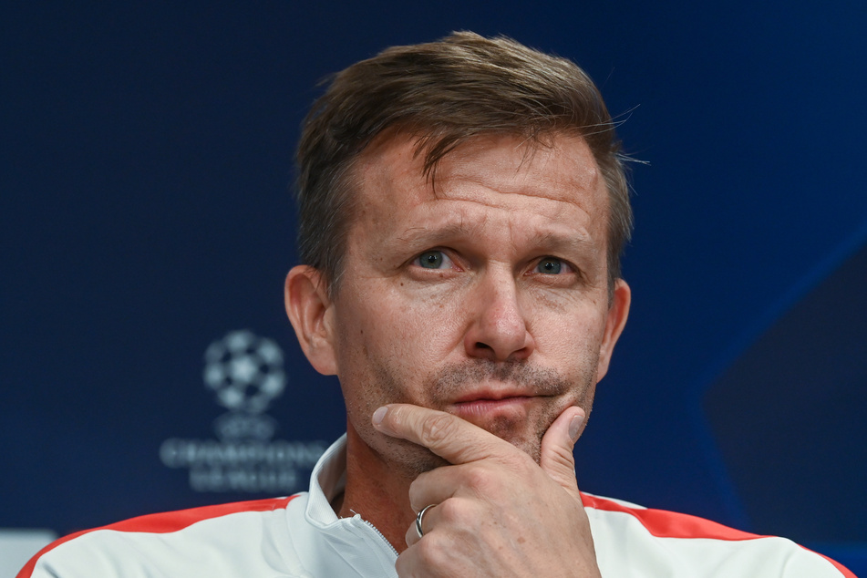 RB-Trainer Jesse Marsch (47) verfährt gern nach der Devise "Never change a winning team".