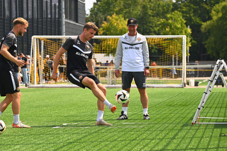 Auf Christoph Daferner und seine Kollegen wartet noch ein langer Test gegen Regensburg.