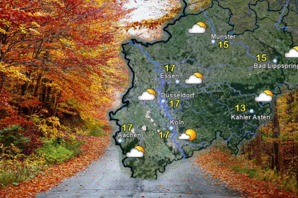 In NRW sind für die zweite Novemberwoche milde Temperaturen und ein Mix aus Wolken, Sonne und etwas Regen angesagt (Symbolbild).