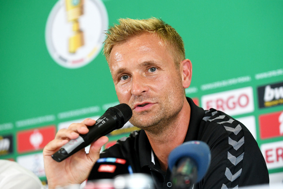Teutonia-Trainer David Bergner hat selbst bereits in Leipzig Fußball gespielt.