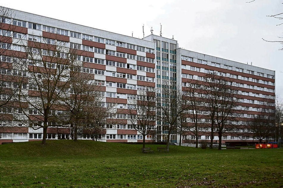 Die Lange Lene in Leipzig - hier brannte es seit November viermal.