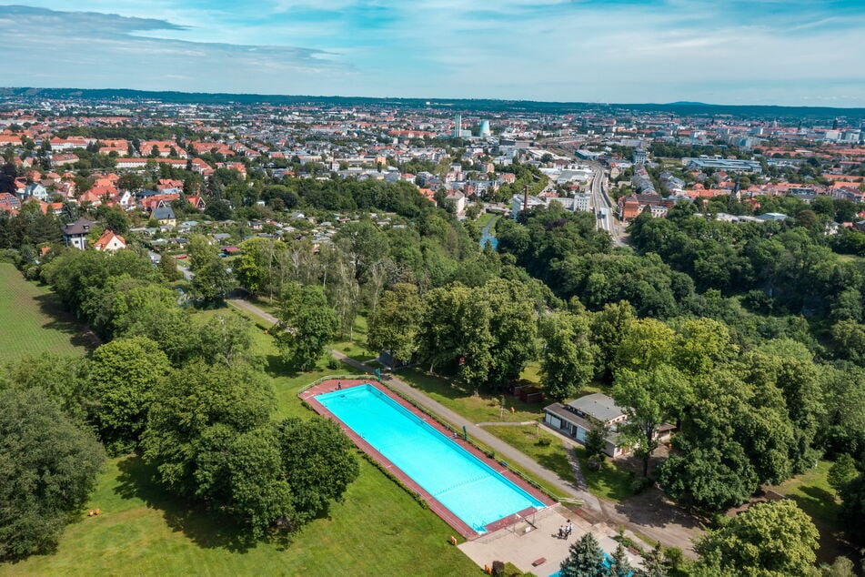 Das FKK-Luftbad Dölzschen startet heute in die Saison 2024.