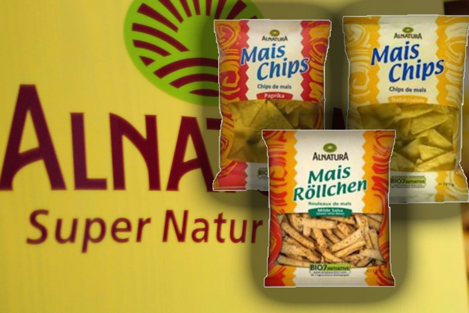 Betroffen von dem Rückruf sind die Produkte "Alnatura Mais-Chips Natur", "Maischips Paprika" und "Maisröllchen".