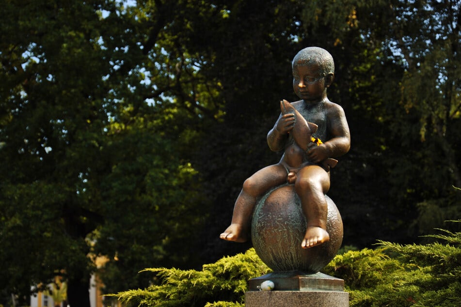 Die Statue "František"