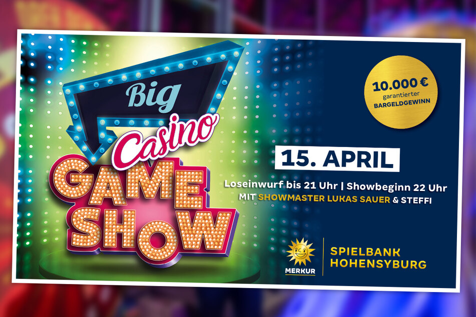Am 15. April ist die Big Casino Gameshow zurück in Dortmund.