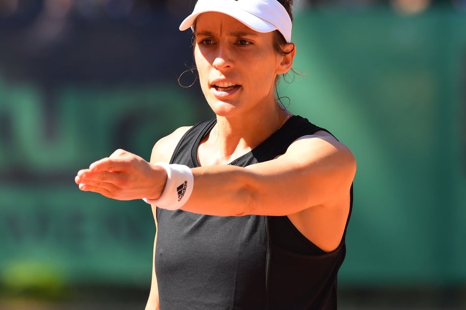 Andrea Petkovic (37) spielte von 2019 bis August 2022, als sie ihre Karriere beendete, in Dresden.