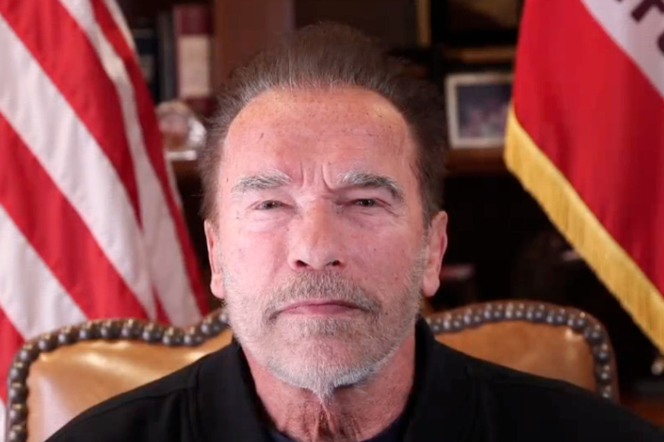 Schwarzenegger has produced earnest video addresses before, the most recent of which on January 6 this year.