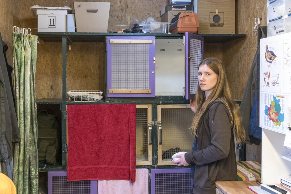 Stations-Leiterin Ronja Fulsche (27) ist entsetzt.