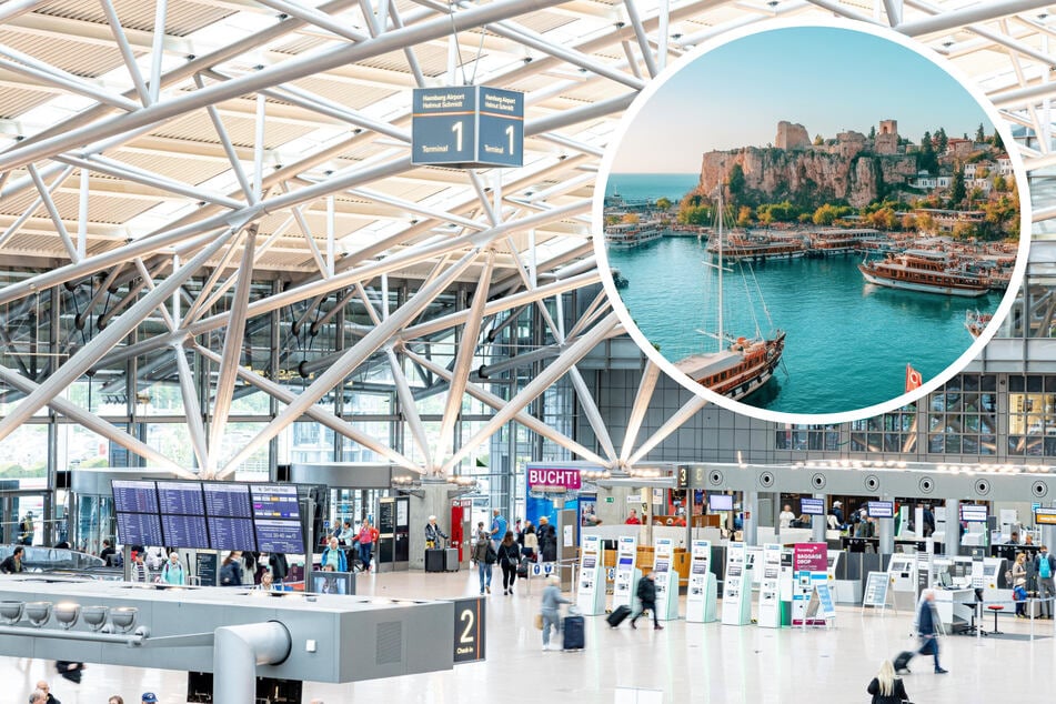 Am Hamburger Flughafen wird zu Beginn der Herbstferien mit einem großen Ansturm gerechnet.