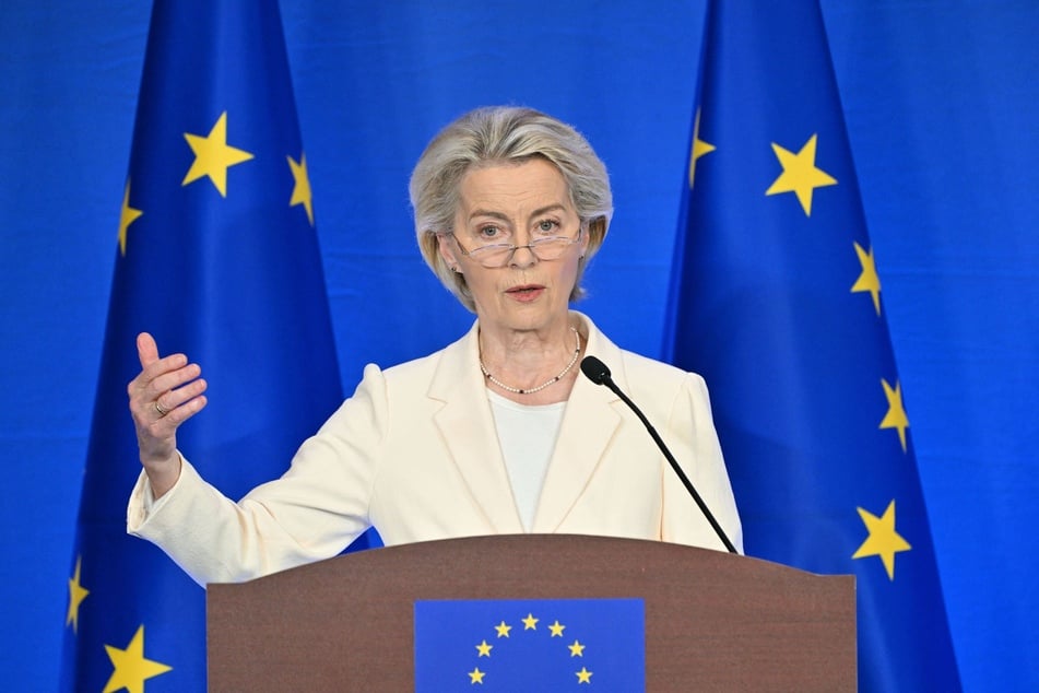 President of the European Commission Ursula von der Leyen is due to meet with Donald Trump in Turnberry, Scotland.